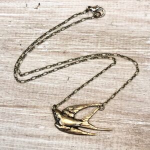 Sassy Swallow Bird Necklace