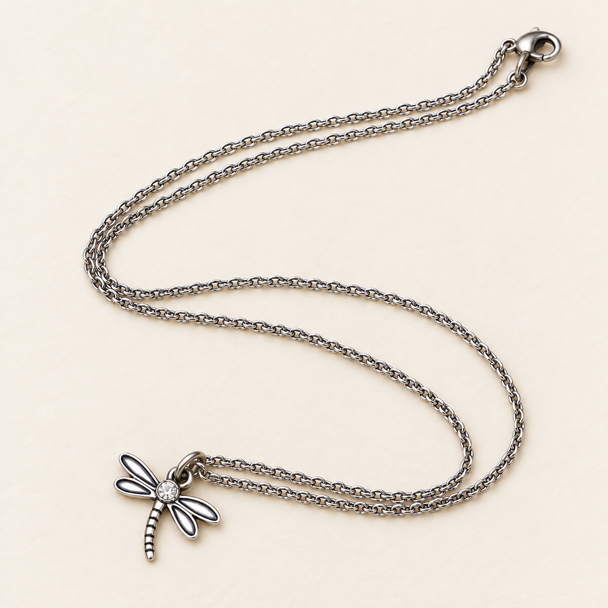 Petite Dragonfly Necklace