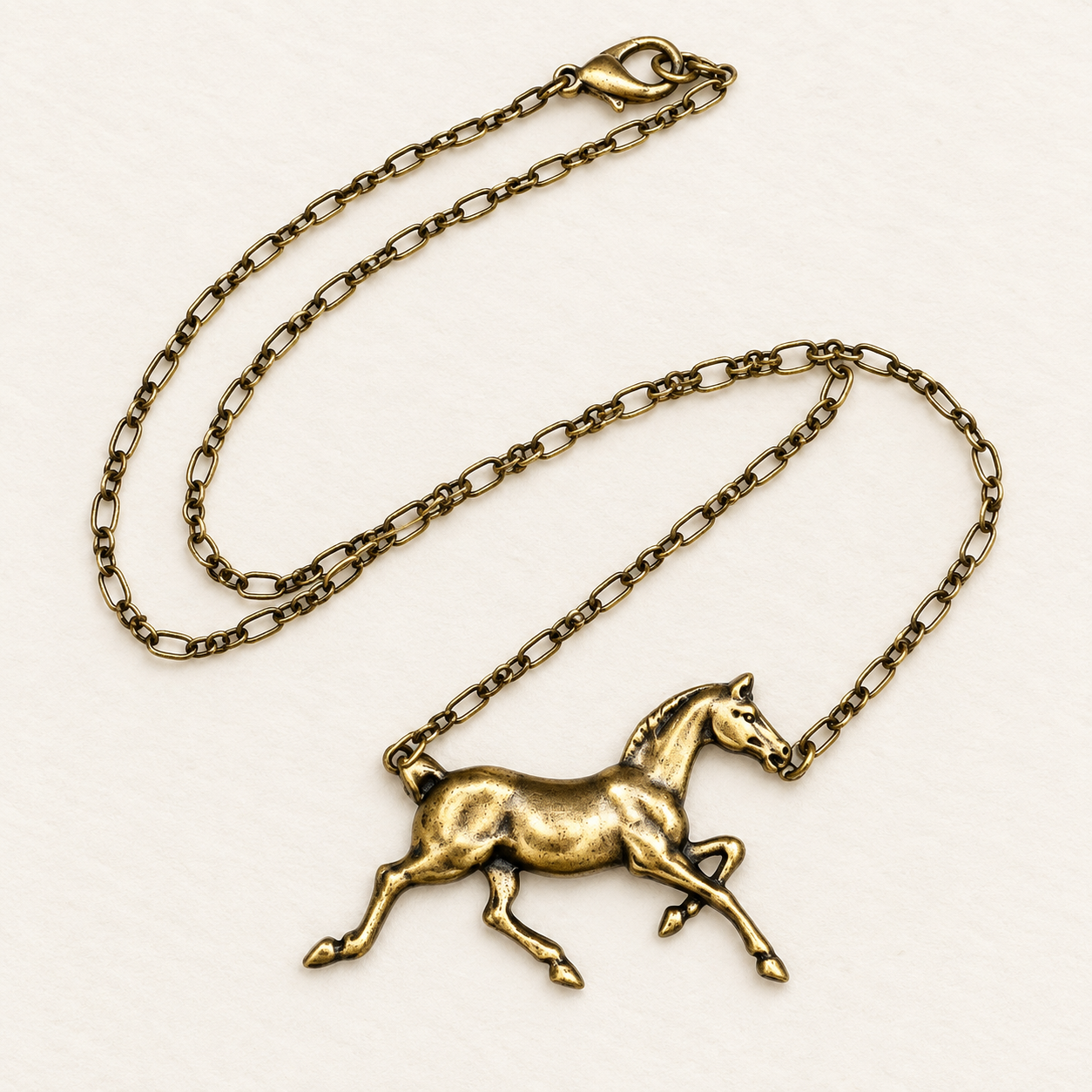 Prancing Horse Necklace