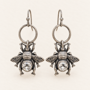 Sweet Bee Crystal Earrings