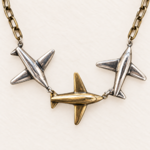 Airplane To Anywhere Link Necklace