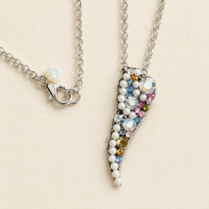 Blinged Wing Necklace