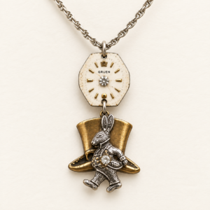 Alice I'm Late Necklace