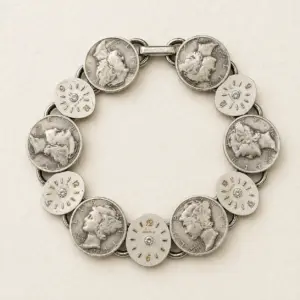 Time For Change Mercury Dime Bracelet