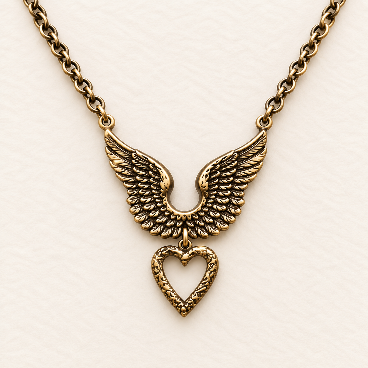 Winged Heart Necklace - Image 2