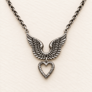 Winged Heart Necklace
