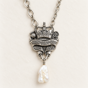 Honi Soit Qui Mal Y Pense Necklace