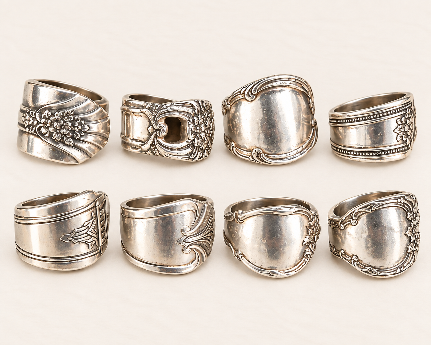 Vintage SilverWear Spoon Statement Ring