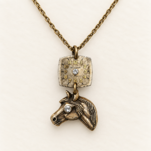Time to Horse Around Necklace
