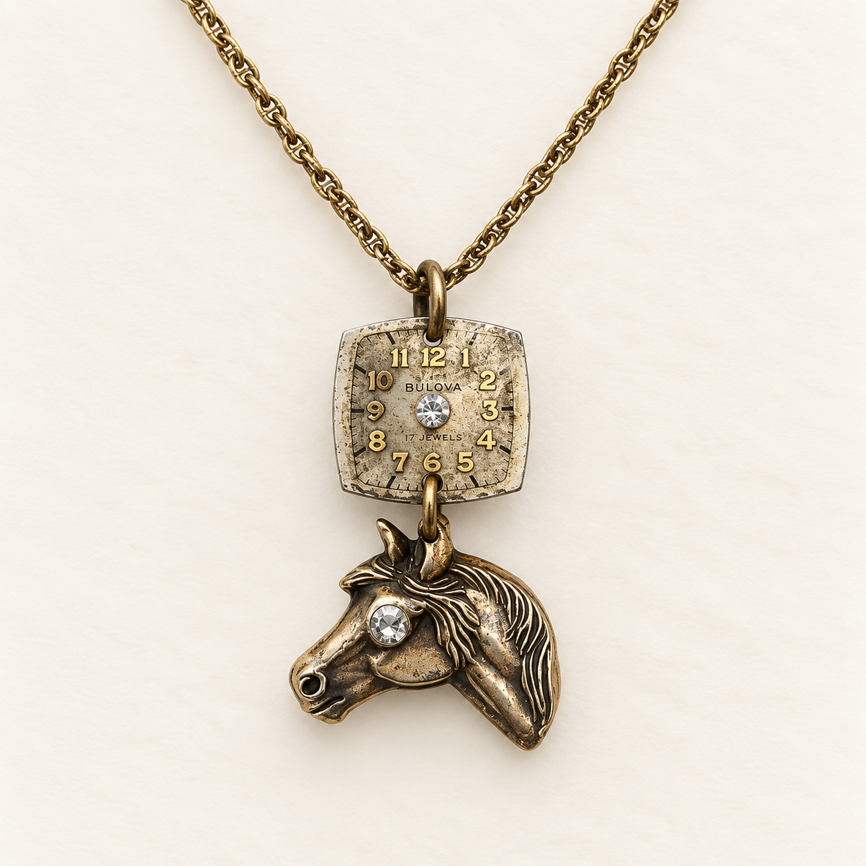 Time to Horse Around Necklace