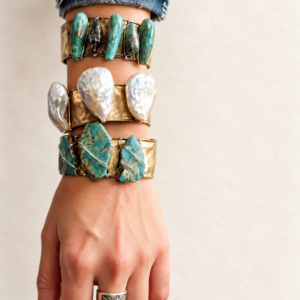 Wire-wrapped Gemstones & Pearls